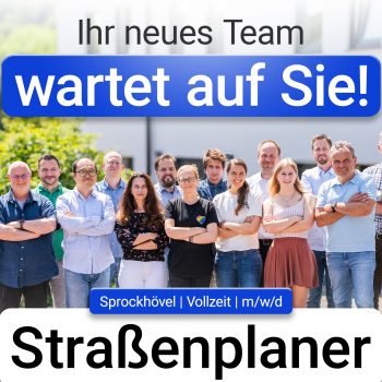 Beitragsbild zu: Verkehrs-/Straßenplaner – Büro Sprockhövel